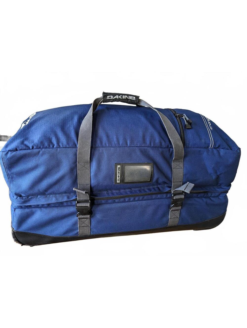 Dakine Transporter Split Roller Duffle Bag 31" 125L Large Wheeled Bag Blue CN